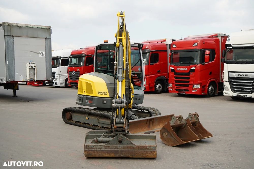 Wacker NEUSEON EZ50 / MINI EXCAVATOR / 2022 / 3.200 ORE / SET CUPĂ - 8