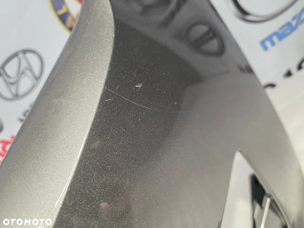 VW SPORTSVAN 13- 510 ŁADNY ZDERZAK PRZEDNI PRZÓD NA SPRYSKI + 4xPDC , KOLOR SZARY / GRAFITOWY METALIK + OSŁONA POD ZDERZAK , NR 510807221F , NR AUKCJI NZ1625 - 18