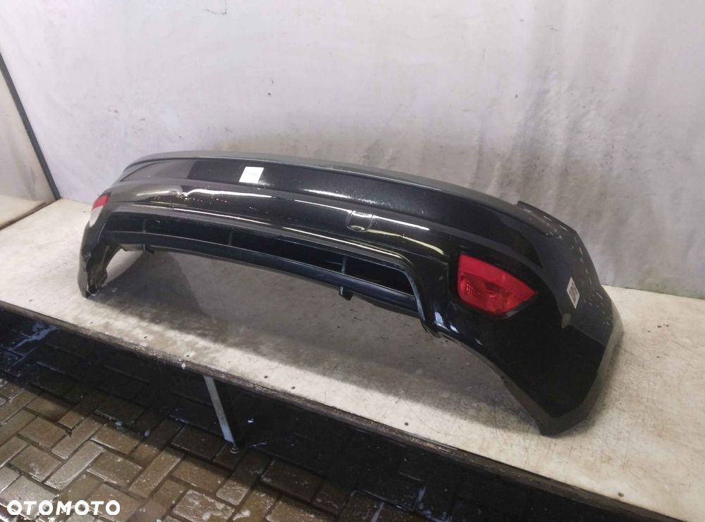 ^ ZDERZAK TYŁ TYLNY FORD FOCUS MK.2 2 II F3 CZARNY HB ST RS DOKŁADKA ! - 2