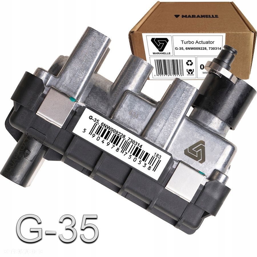 Nastawnik sterownik G-35, 6NW009228, 730314 turbiny VOLVO: C30 C70 S40 S60 S80 V50 V70 XC60 XC70 XC90 - 2.4
