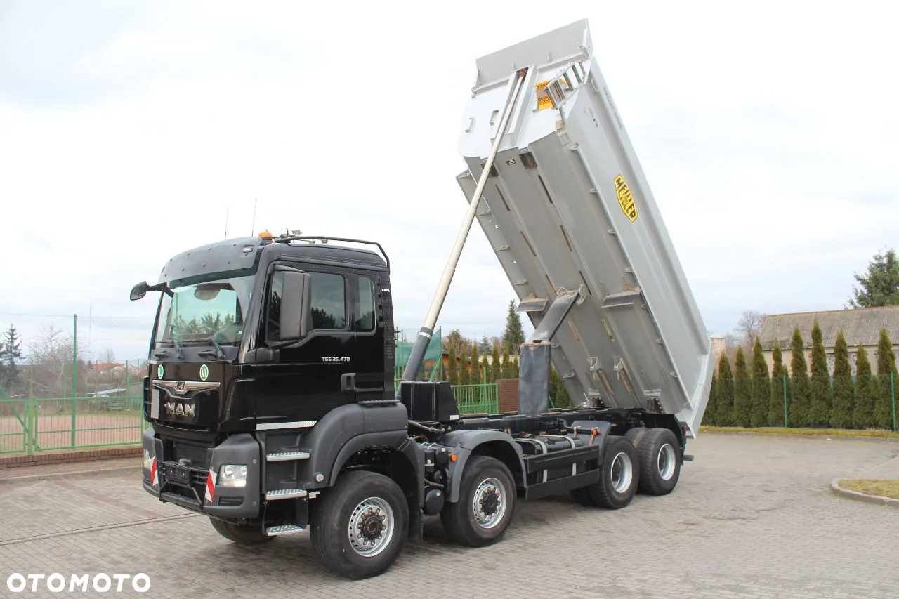 MAN TGS 35.470 8x6 WYWROTKA MEILLER KIPPER Z NIEMIEC - 7