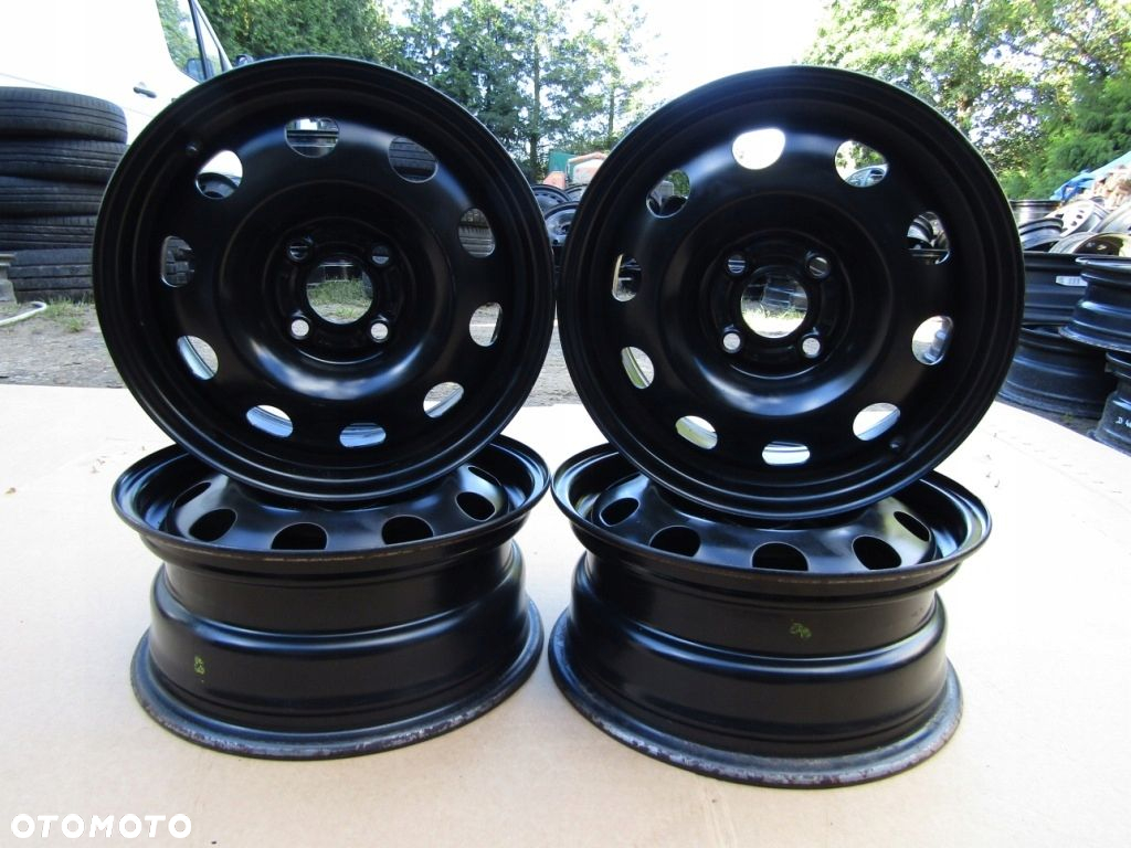 4x Felgi 14 VW Caddy Golf I II III Lupo Seat Arosa Ibiza 6j 4x100 ET43 - 12