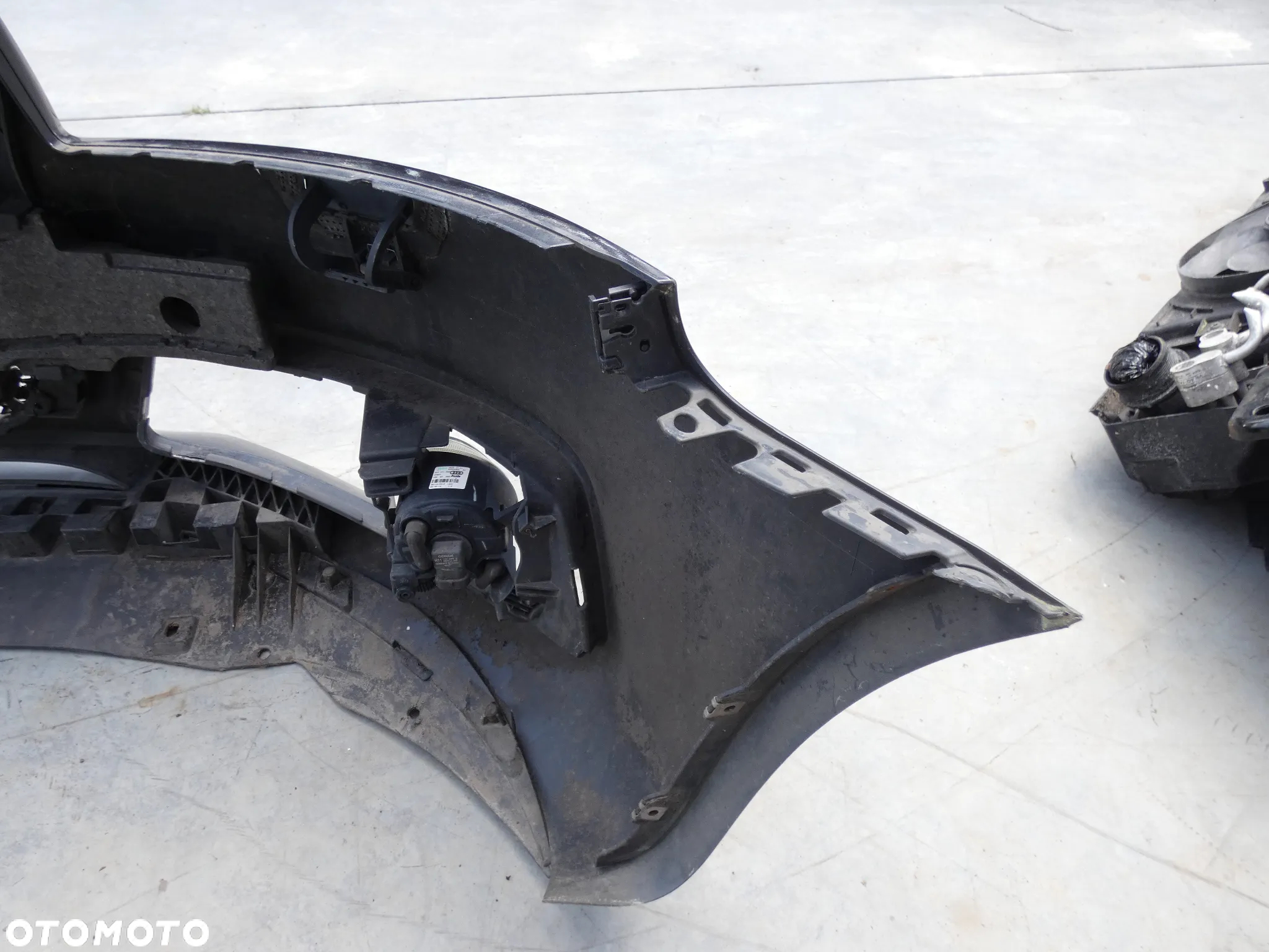 AUDI A3 8P LIFT S-LINE ZDERZAK PRZÓD PRZEDNI CZARNY LZ9Y GORLICE K02/86 - 15