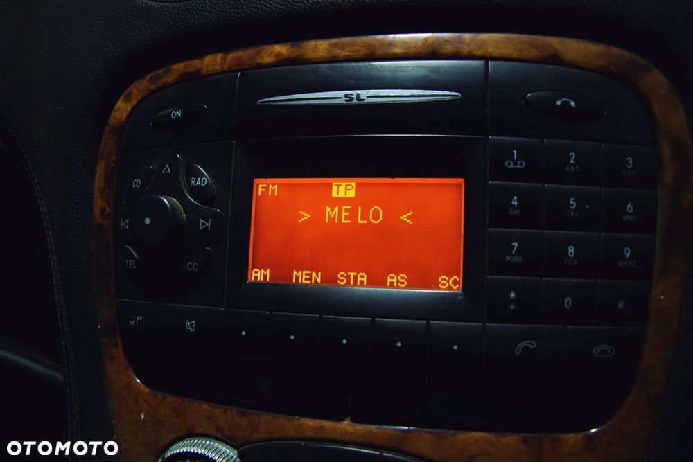 COMAND RADIO A2308200586 MERCEDES SL R230 EUROPA - 11