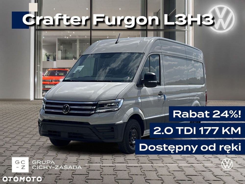 Volkswagen Crafter 35 furgon wysoki dach, 2,0 TDI 177KM, przedni, 6-bieg manualna 3640 mm, Euro 6 - 2