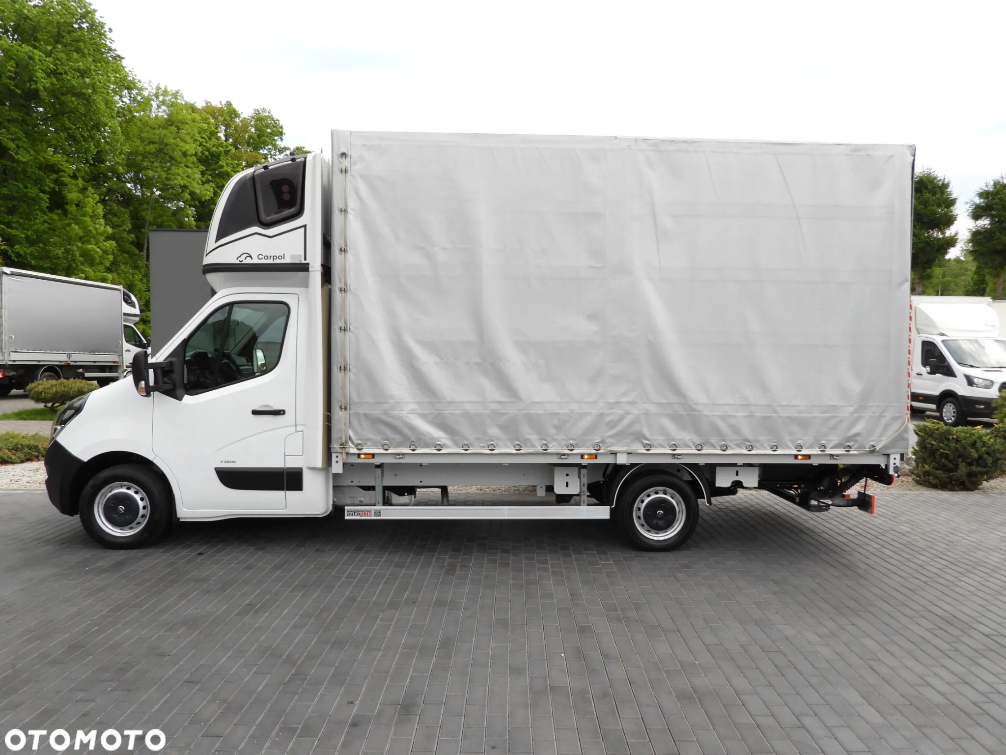 Opel MOVANO  PLANDEKA WINDA 9 PALET WEBASTO TEMPOMAT LEDY PNEUMATYKA KLIMATYZACJA 165KM [ 218790 ] - 10