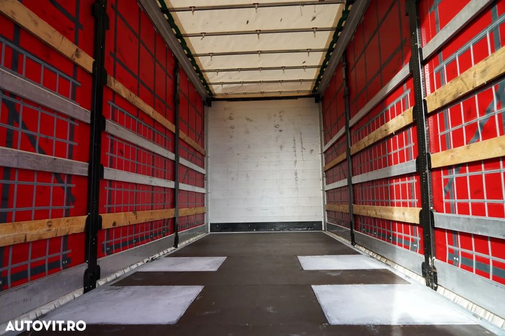Volvo FH 460 / SOLOWKA / I-SAVE / I-PARK COOL / DIRECȚIE ȘI PUNTE RIDICABILĂ / WIELTON / CORTINĂ ARMATĂ - 12