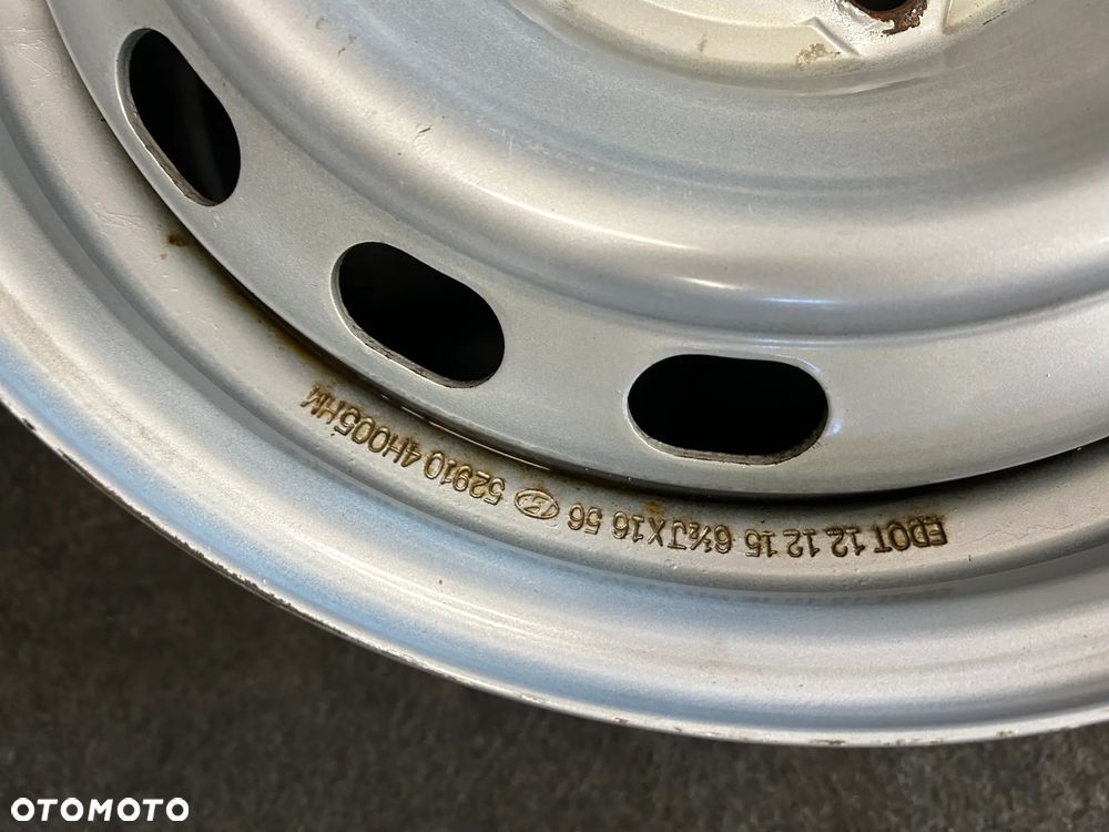 Felgi stalowe Hyundai H350 16 cali 6x139,7 4szt. z czujnikami! - 5