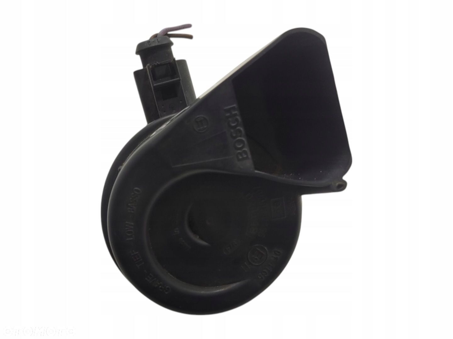 KLAKSON SYGNAŁ DŹWIĘKOWY AUDI Q7 I 4L 2005-2009 4L0951221A - 1