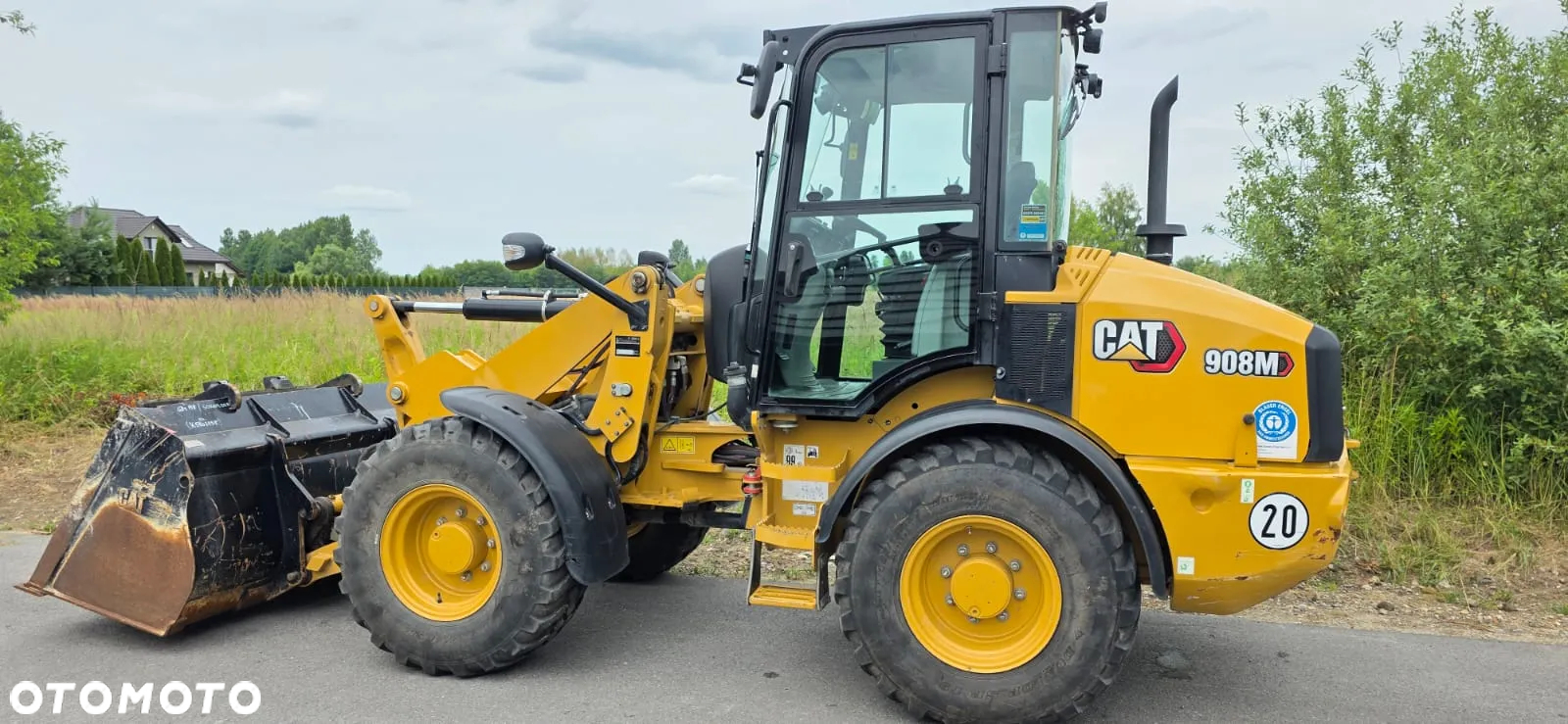 Caterpillar 908M -2022rok -1547godzin Caterpillar 908 , cat 908, cat 906 , cat 907 - 2