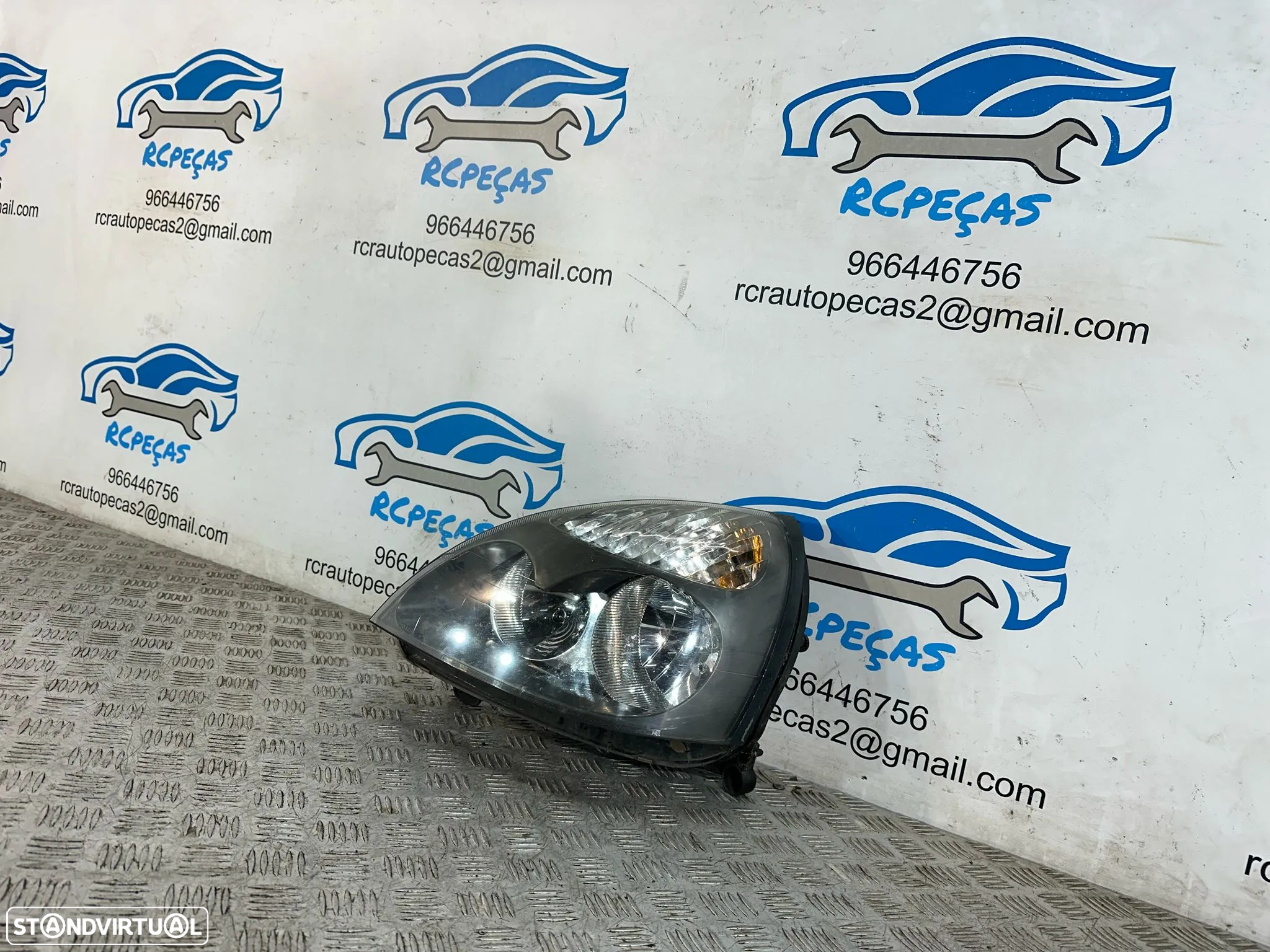 .Farol Otica Frente Frontal Esquerda Original Renault Clio 2 Fase 2 2001 - 2005 - 13