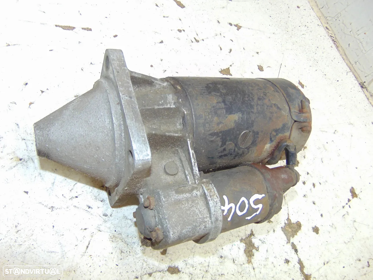 Peugeot 504 motor arranque/Alternador - 5