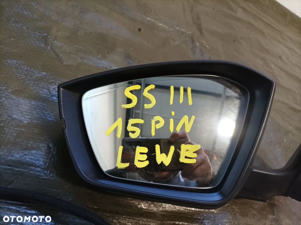Skoda SuperB III lusterko lewe 15 pin LF9R - 5
