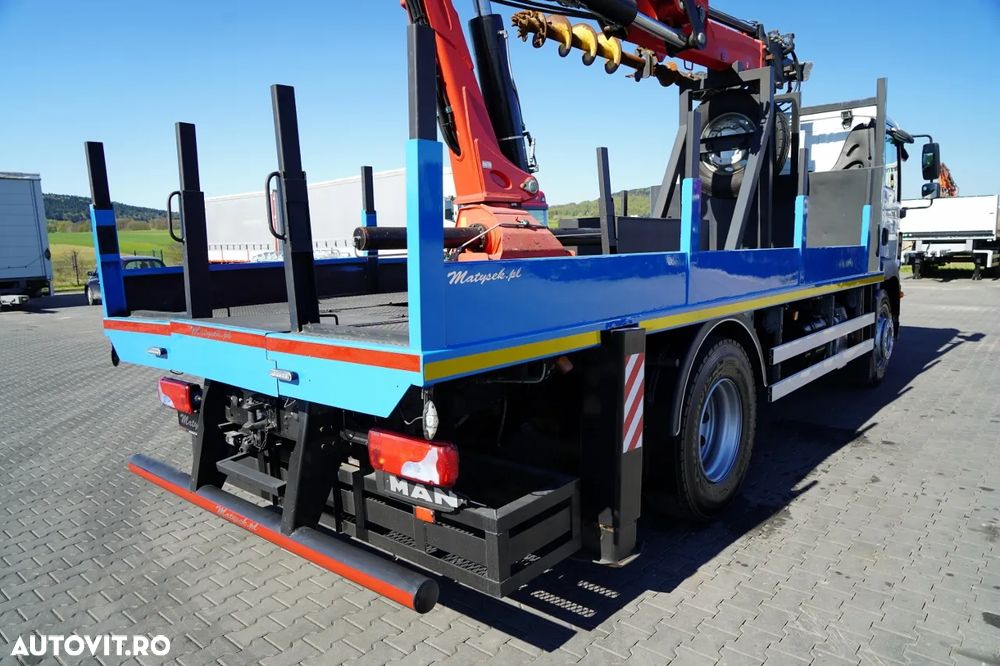 MAN TGM 15 .290 / HDS HC 190 + FORATOR 2 mb / FORMAT / RADIO CONTROL / EURO 6 / MANUAL / 2019 - 13