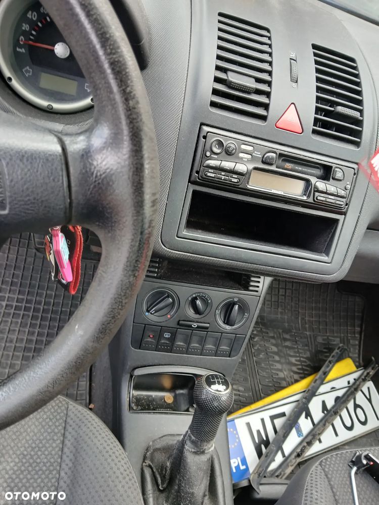 VOLKSWAGEN POLO 6N 3D LA7W  fotel fotele kanapa deska kokpit podsufitka boczek boczki klamka - 6