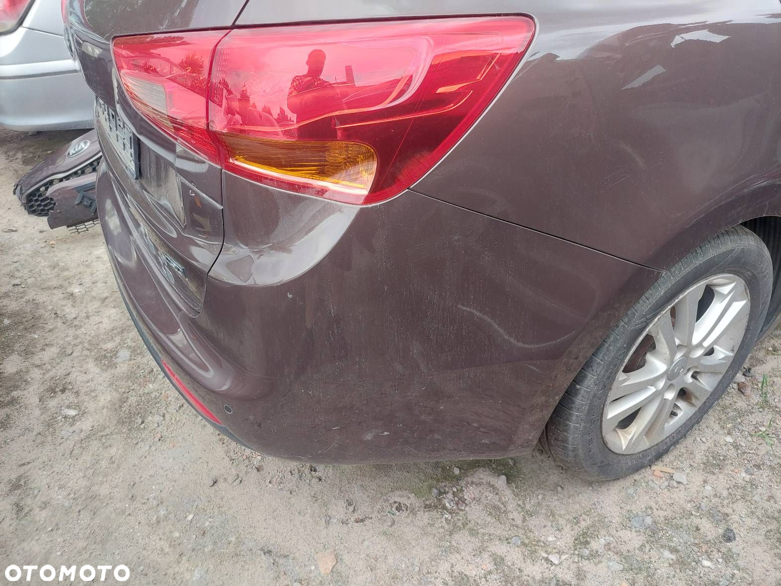 KOMPLETNY TYŁ KLAPA ZDERZAK LAMPA KIA CEED II J5N - 4