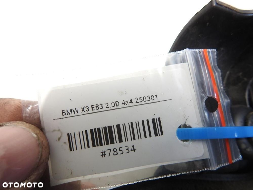 OSŁONA SILNIKA TYŁ BMW X3 E83 2.0 D 7789009 - 4