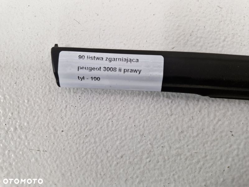 PEUGEOT 3008 II LISTWA ZGARNIAJĄCA PRAWY TYŁ PRAWA TYLNA - 6