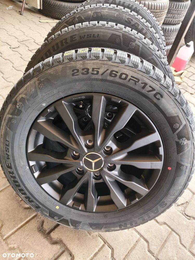 Koła aluminiowe zimowe Mercedes sprinter 235/60/17c Sailun 2026r 6x130 - 2