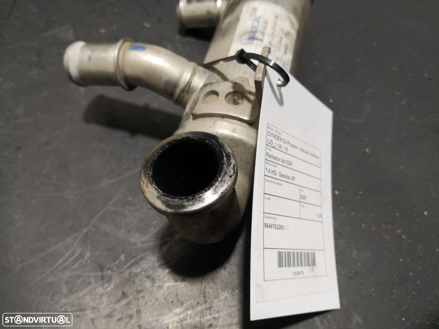 Radiador De Egr Citroën C4 Picasso I Veículo Multiuso (Ud_) - 3