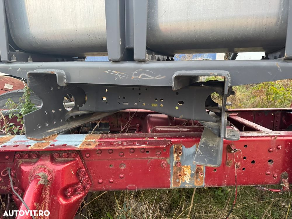 Rezervor Camion pentru montaj deasupra sasiului NOU Aluminiu - 4