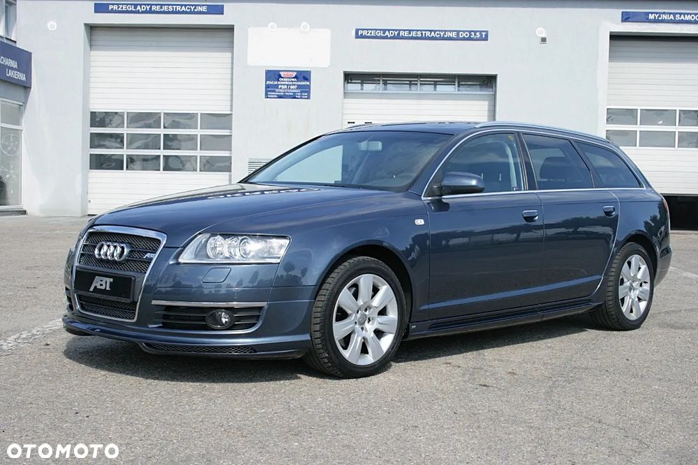 AUDI A6 C6 4F PRZEDNIA DOKŁADKA ZDERZAKA PODKŁAD - 5