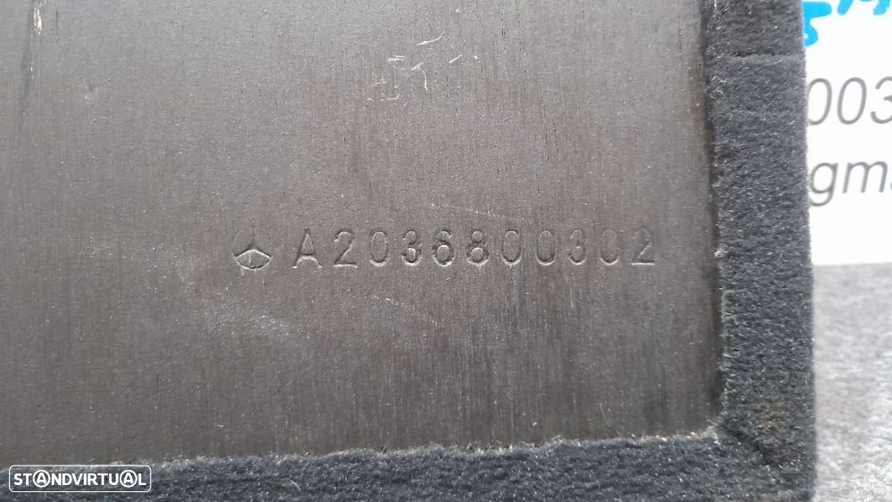 FORRO INTERIOR PORTA TAMPA MALA SUPORTE PISO FALSO MERCEDES BENZ CLASS C W203 AMG WAGON - 3