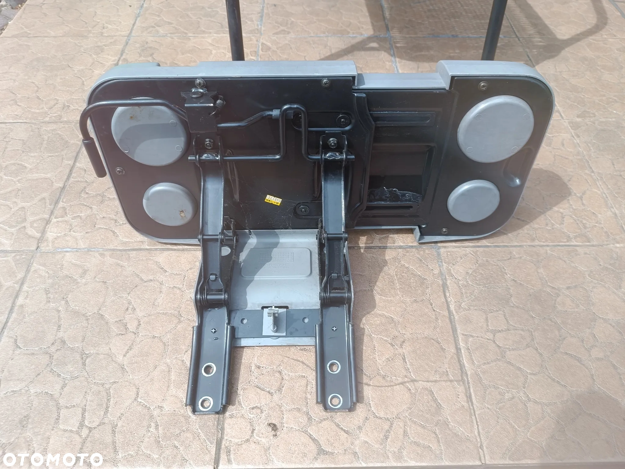 Kia Carnival - Półka Cupholder schowek uchwyt na napoje Stolik składany fotela VW T4 BUS KAMPER - 7