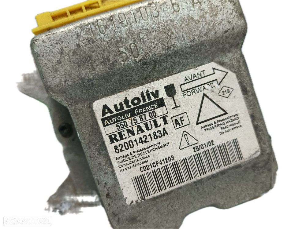 Centralina Airbags Renault Laguna Ii (Bg0/1_) - 2