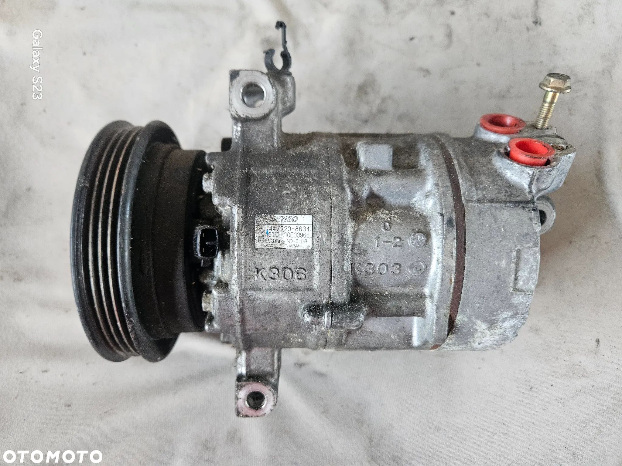Sprężarka pompa kompresor klimatyzacji FIAT STILO 1,6 16V 447220-8630 447220-8634 - 1