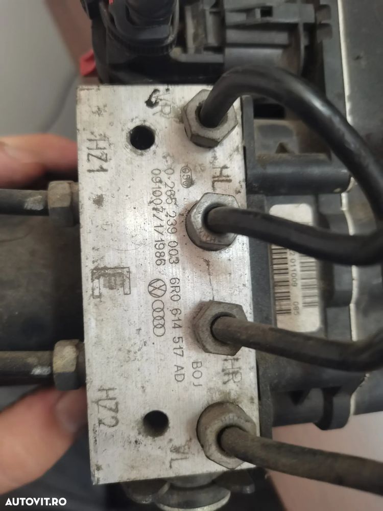 Pompa ABS Polo 6R 2009-2016 1.4 Benzina 6R0907379R 60R614517AD   0002 H04 0265238003 - 3