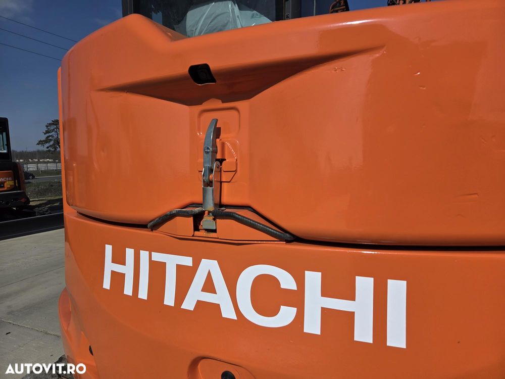 Hitachi ZX85, 2022, 2.491h, 8,6t, CUPLA RAPIDA HIDRAULICA+3 CUPE NOI, LAMA NIVELARE, ad sapare 5m, inst picon, instalatia rotire atasament, senile cauciuc, AC, Camera spate, ridica 4,5t, latime 2,2m, CA NOU, posibilitate leasing 4 ani-PROMOTIE 62.900 EUR+Tva - 7