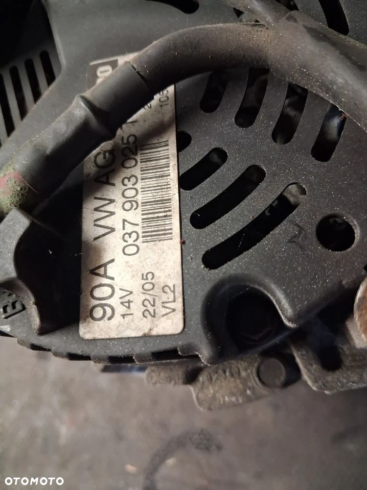 ALTERNATOR VOLKWAGEN AUDI SEAT SKODA  90A  037903025T - 3