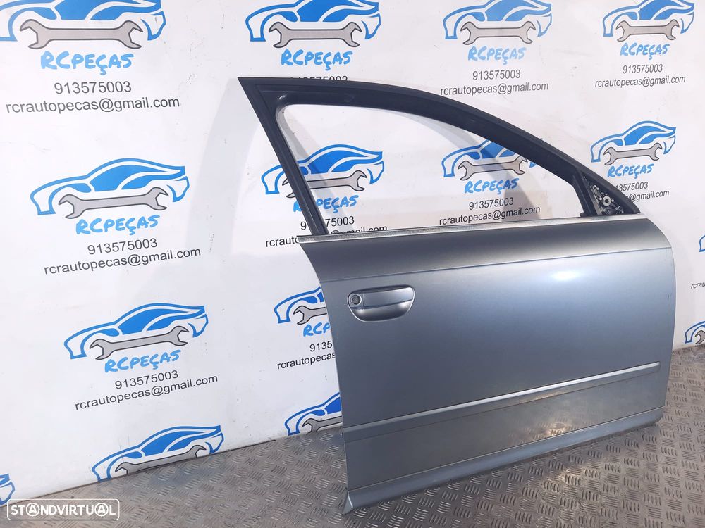 PORTA PORTAS FRENTE FRONTAL DIREITA AUDI A4 B7 SLINE 8E0831052J 8E0831052 FECHO ELEVADOR MOTOR PUXADOR VIDRO RETROVISOR RETROVISORES - 4