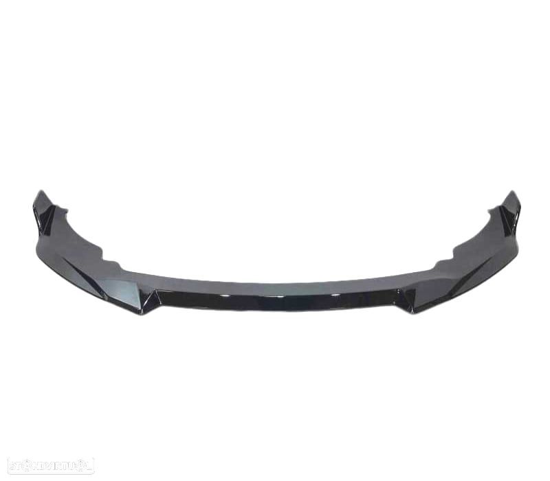 SPOILER LIP FRONTAL BMW F44 LOOK M PERFORMANCE PRETO BRILHANTE - 3