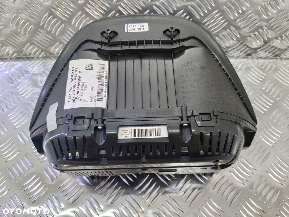 BMW F20 F21 LICZNIK ZEGARY DIESEL EUROPA 9232892 - 2