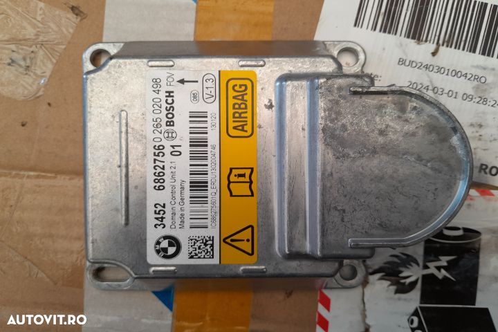 Calculator airbag 6862756 BMW Seria 3 F30/F31/F34 [2011 - 2016] Sedan - 3