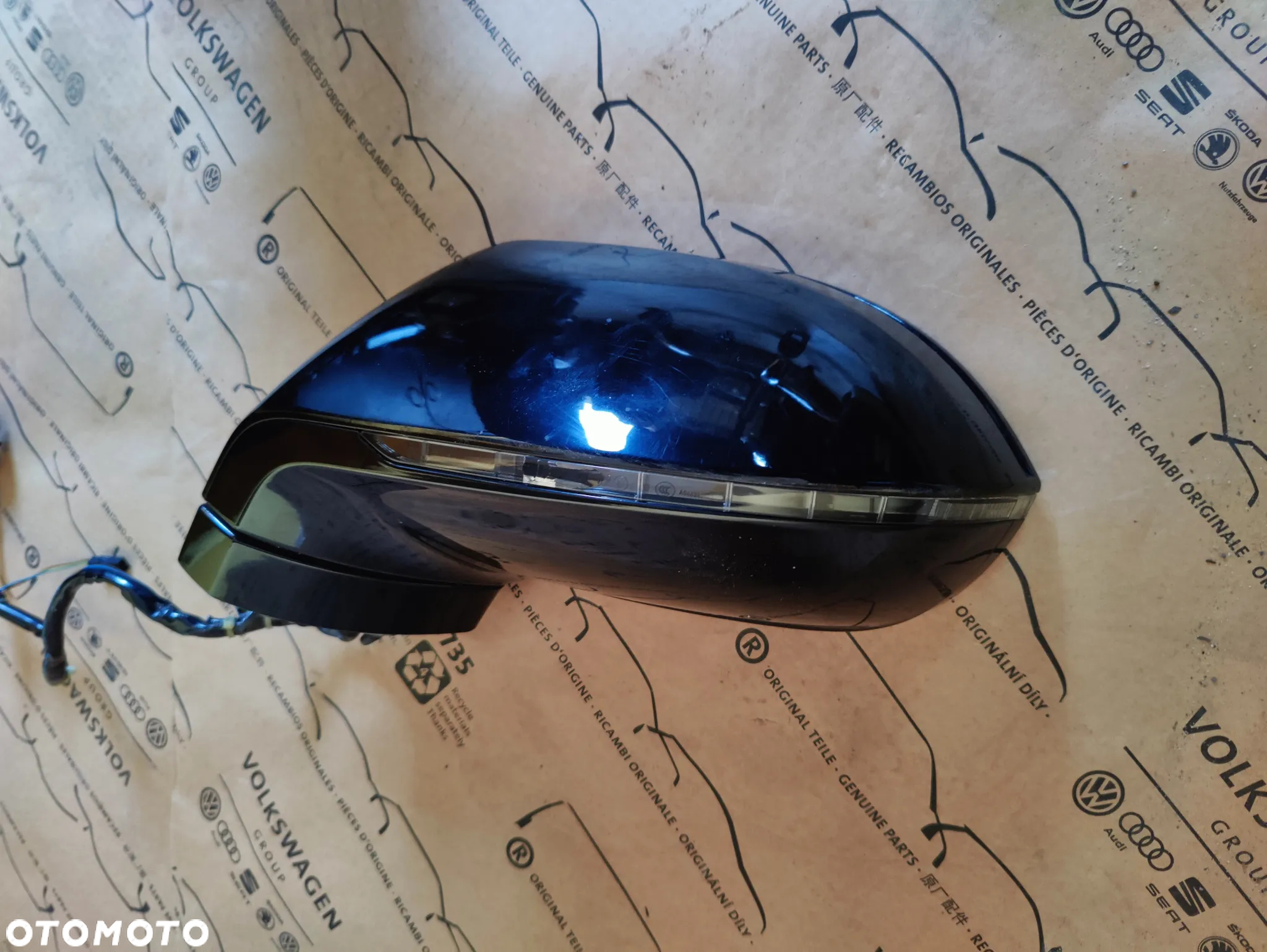 AUDI A7 C7 LIFT LX7U LUSTERKO LEWE 12+2 PIN ASYSTENT - 2