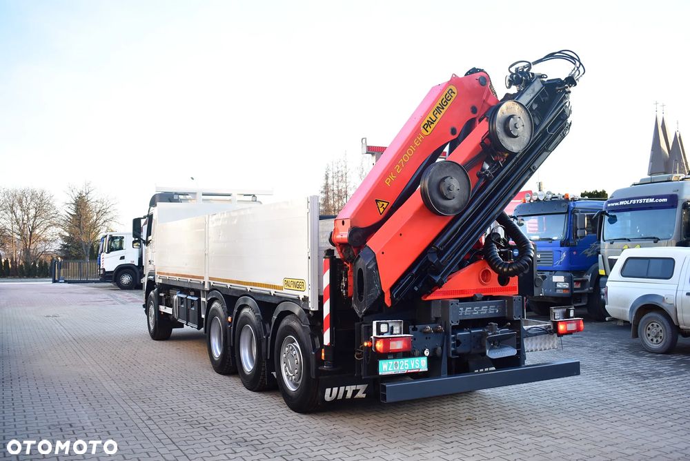 Volvo FM 420 EEV 8x4 Tridem/ Skrzynia 7.30m. + Palfinger PK 27001 EH / Pilot/ 22 m. / 5 i 6 Funkcja/ Rotator / Sprowadzony z Austrii ! - 18