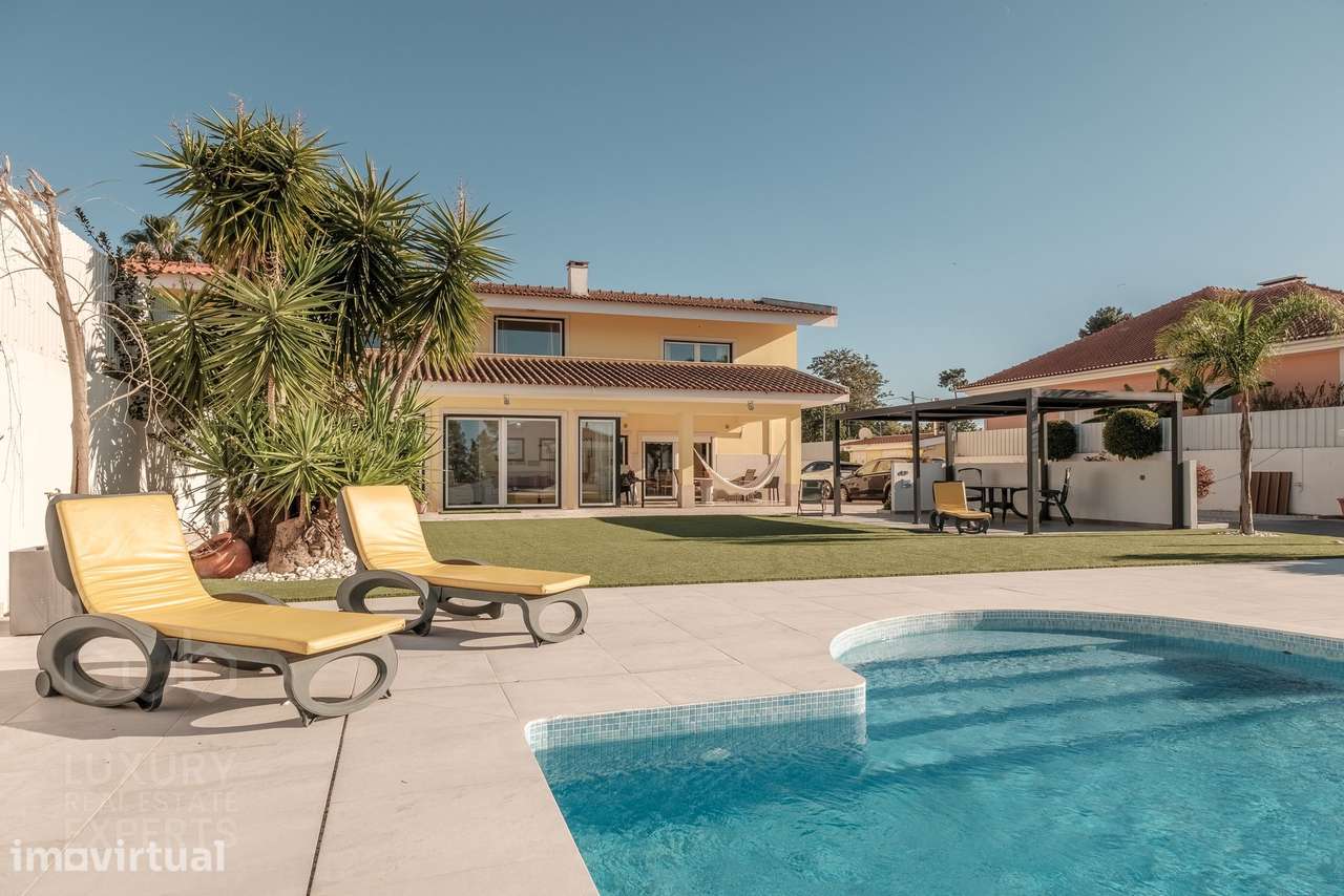 Villa Mar - Moradia T5 na Verdizela com Piscina e Jardim - Grande imagem: 3/60