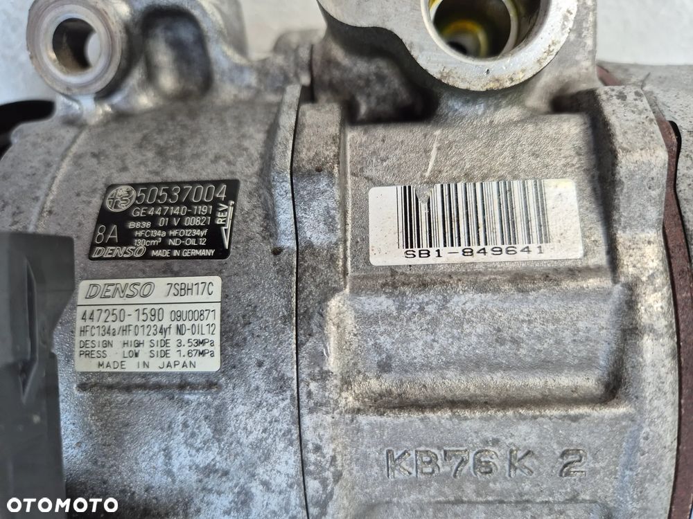 Sprężarka kompresor klimatyzacji Alfa Romeo Stelvio 2,2 - 2