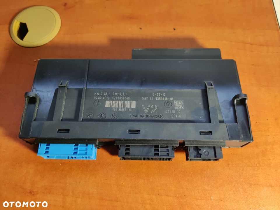 Moduł komfortu BMW 5 F10 F11 Sterownik 9353419 - 2