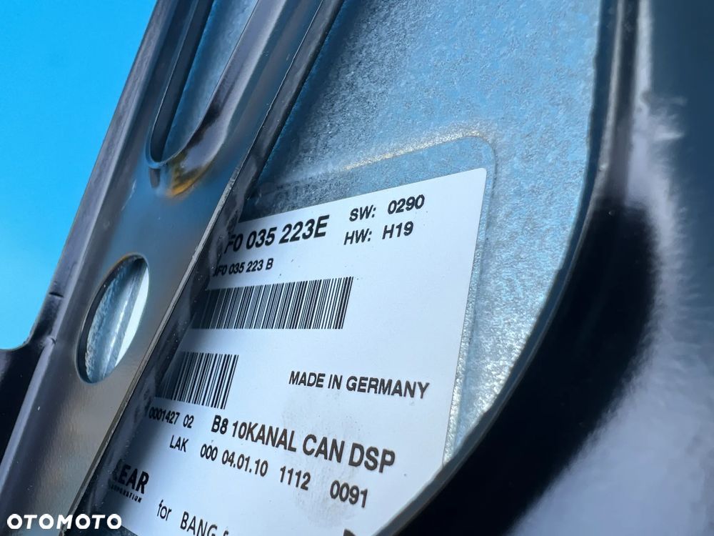 WZMACNIACZ MODUŁ  ORI BANG OLUFSEN AUDI A5 8T 8F0035223E - 3