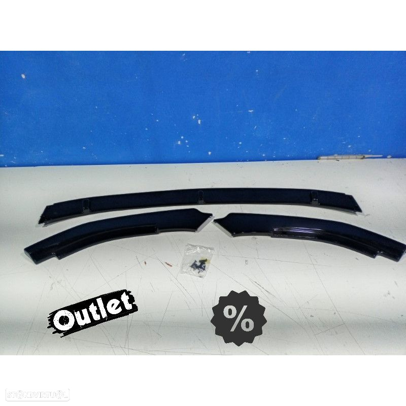 C010881C2 SPOILER LIP VOLKSWAGEN VW GOLF 6 08-12 PRETO BRILHANTE - 5
