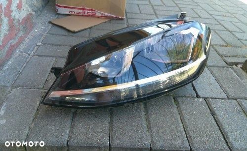 VW GOLF VII 7 LIFT LED LAMPA PRZEDNIA LEWA EUROPA ORYGINAŁ 5G1941005D - 2