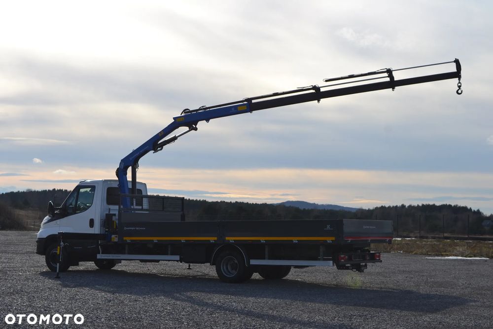 Iveco Daily 72C18 70C18 Skrzynia ładunkowa 5,6m + żuraw DN 6.0 S3 Sterowanie radiowe SCANRECO HDS Fassi Palfinger Hiab HMF HC - 3