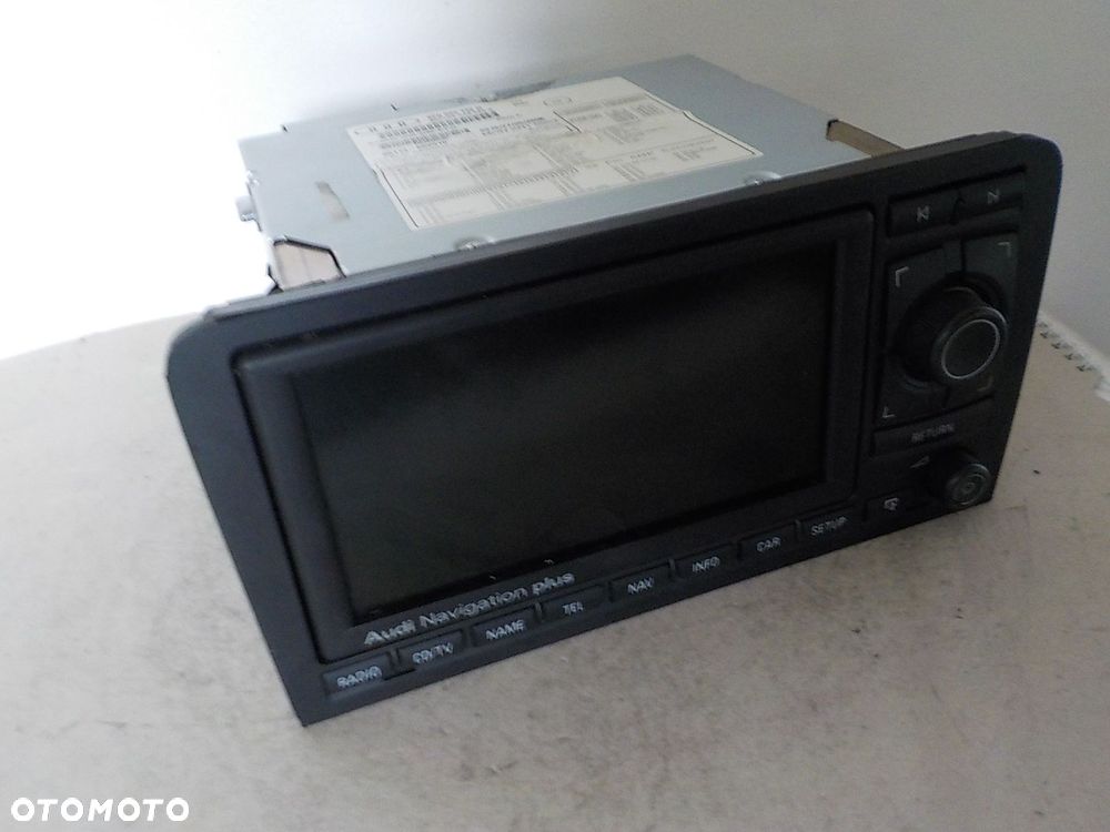 AUDI A3 II 8P LIFT RADIO NAWIGACJA FABRYCZNA 8P0035192H - 5