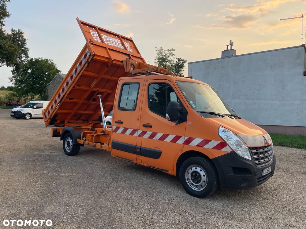 Renault Master wywrotka dubel kabina 7 osób - 11