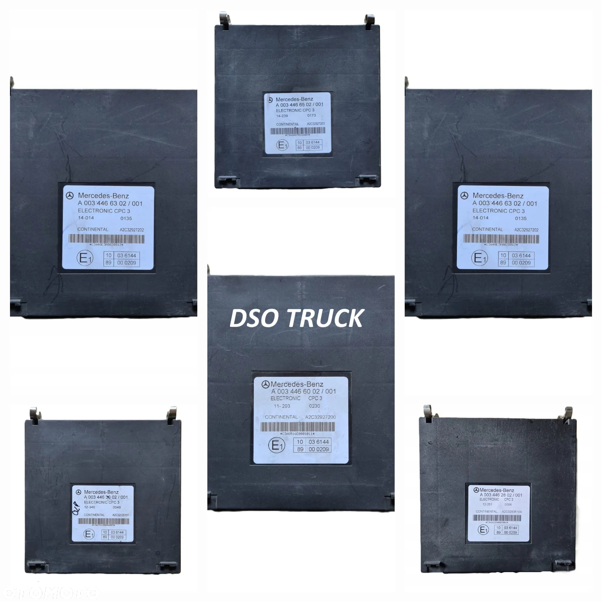 CPC 3 A0034466302 / A0034467202 / A0034466002 Actros Axor Atego Mercedes MP sterownik komputer - 6