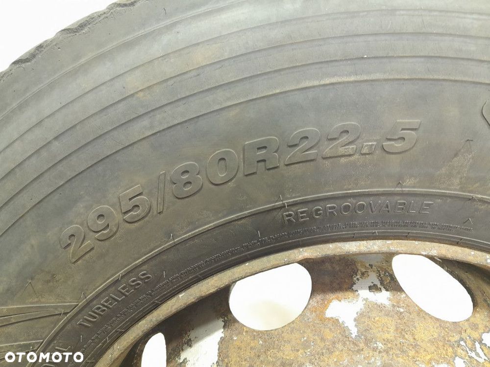 DAF LF 55 KOŁO FELGA STALOWA Z OPONĄ 295/80 R22.5 154/149M - 2